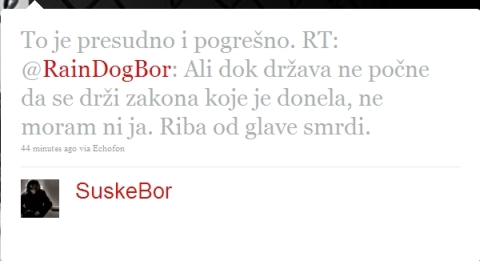 I mi smo krivi – zloupotrebe
